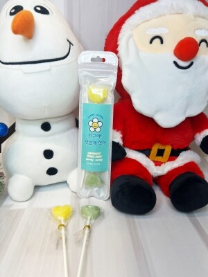 스윗드림,나나니스캔디 스페셜세트(자일리톨팝2P)- 자일리톨 막대사탕, 답례품,행사용품,수제사탕,화이트데이선물